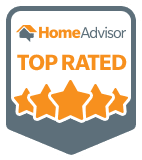 Top rated Home Advisor badge